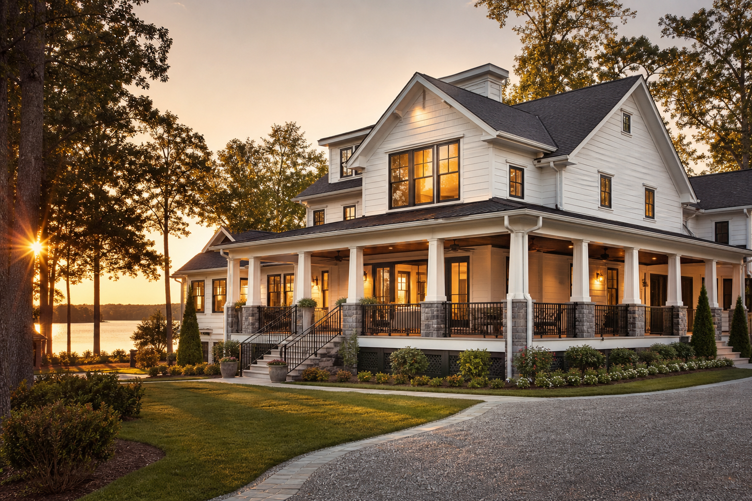 Harmony Retreat — Georgia vacation home exterior and grounds