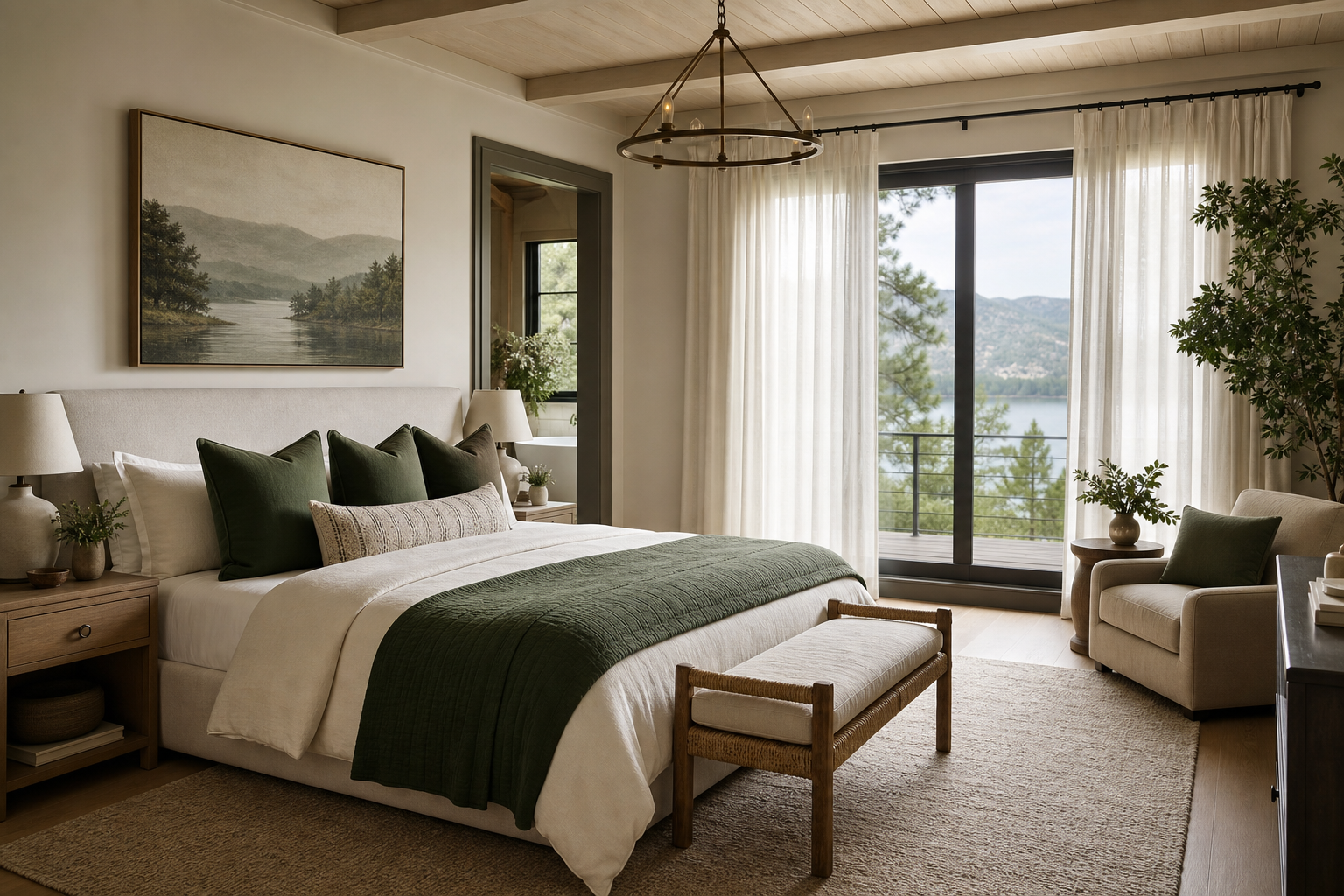 Harmony Retreat primary suite or bedroom